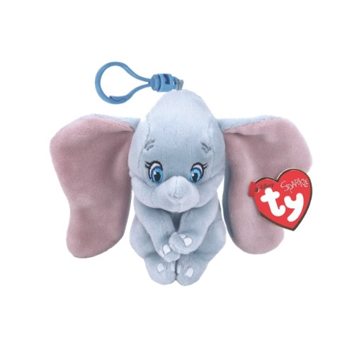 Ty Clips Disney Dumbo Plush Keychain