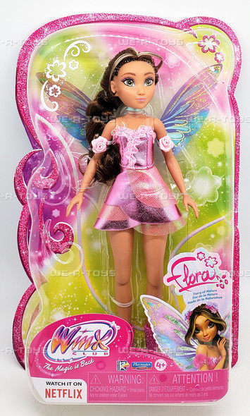 Winx Club Flora Fairy Doll 2025 Playmates Toys 57812