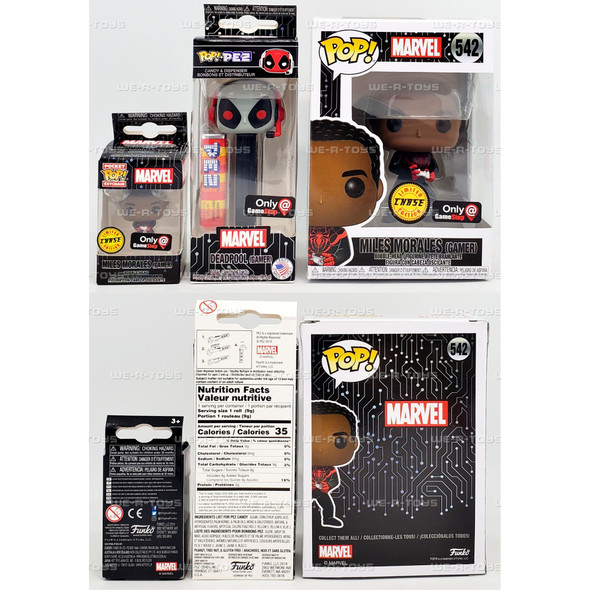 Funko POP Marvel Miles Morales Gamer Mystery Box GameStop Chase
