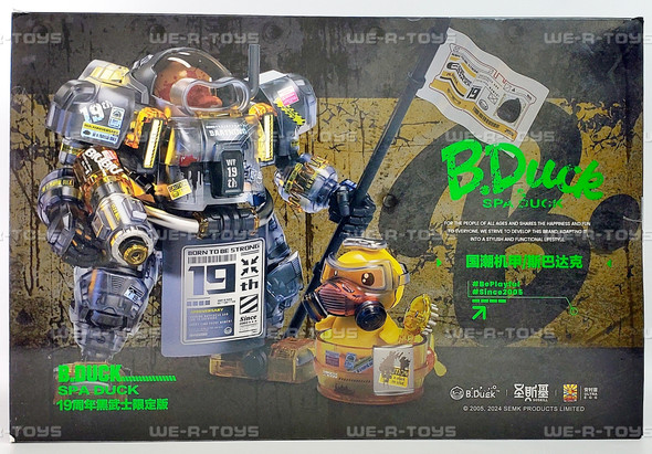 SOSKILL x ULTRA EGG SpaDuck 19th Anniversary Black Samurai Model Kit 68000