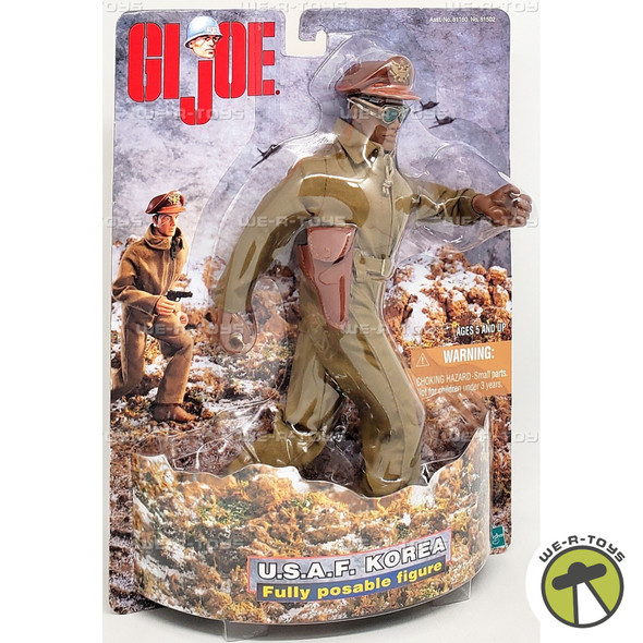 G.I. Joe U.S.A.F. Korea African American Action Figure 1998 Hasbro 81503