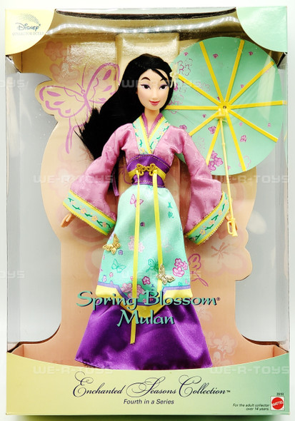 Disney Secret Hero Mulan Doll 1997 Mattel 18896 - We-R-Toys