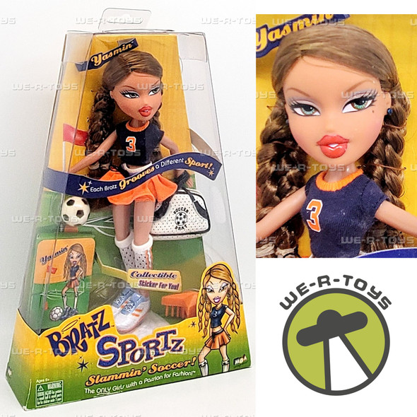 Bratz Sportz Slammin' Soccer! Yasmin Doll MGA Entertainment 29409