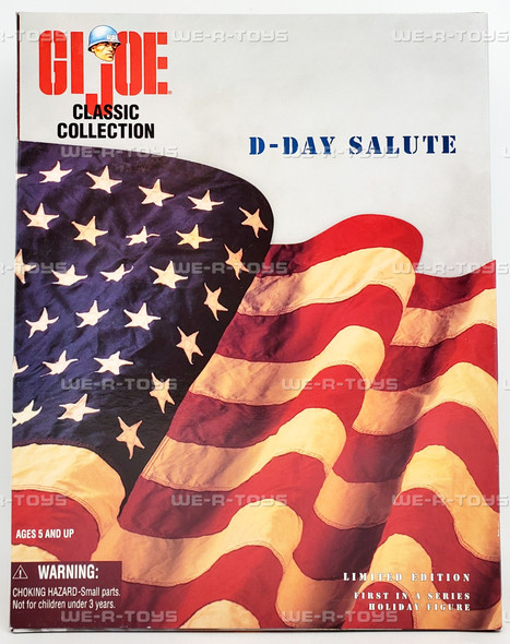G.I. Joe Classic Collection D-Day Salute AA Action Figure 1997 Hasbro 81428