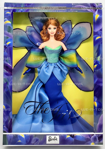 The Iris Barbie Doll Flowers in Fashion Collection 2001 Mattel 53935