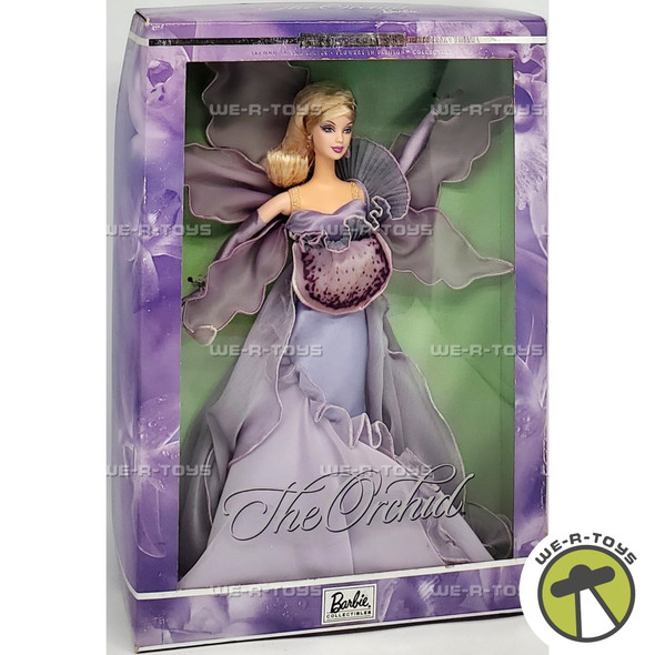The Orchid Barbie Doll Flowers in Fashion Collection 2000 Mattel 50319