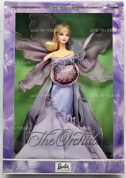 The Orchid Barbie Doll Flowers in Fashion Collection 2000 Mattel 50319