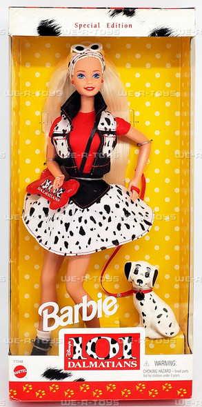 101 Dalmatians Barbie Doll 1997 Mattel 17248