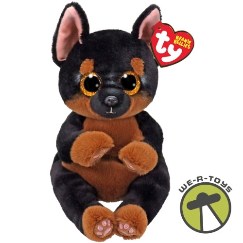 Ty Beanie Bellies Fritz the Dog Rottweiler Plush Small