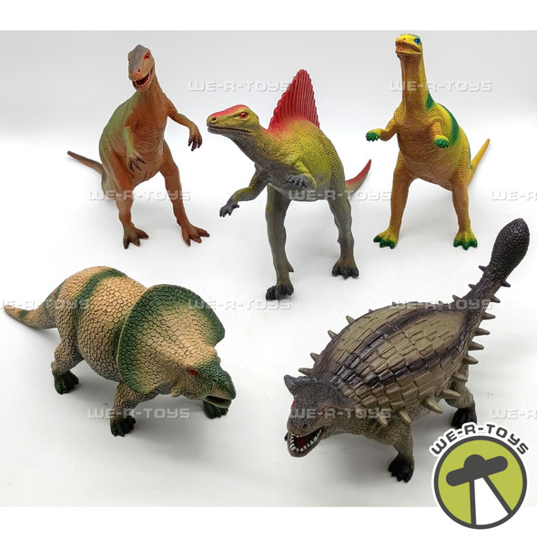Dinosaur Set Jumbo Size Set of 5 Action Figures 2018 Item # CNP0947 Click N Play