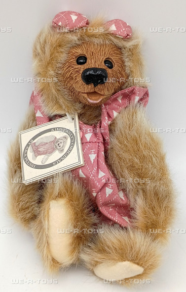 Kimbearly's Originals by A & A Plush Ally Girl Plush Bear In Pink Fashion 19053