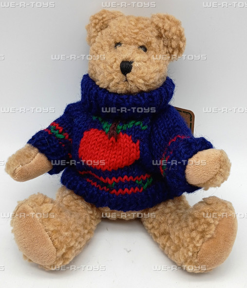 Boyds Bears Bruce 1990s The Archive Collection 8 Inch Plush Bear In Sweater 1364