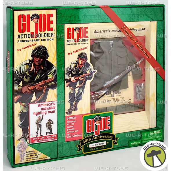 G.I. Joe 40th Anniversary Action Soldier Combat Action Figure 2003 Hasbro 80796