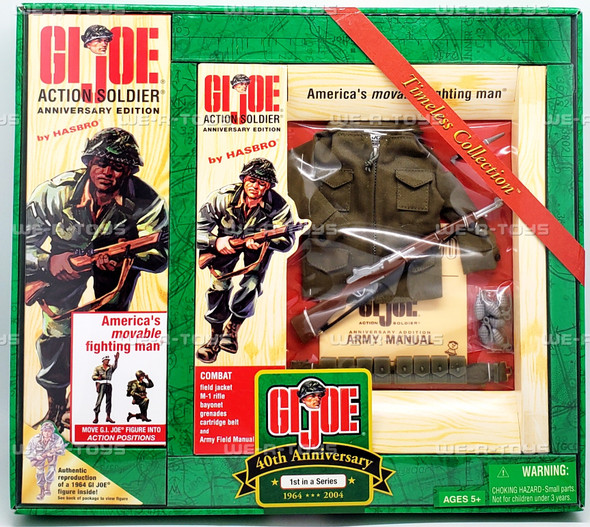 G.I. Joe 40th Anniversary Action Soldier Combat Action Figure 2003 Hasbro 80796