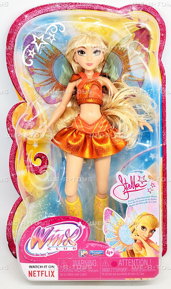 Winx Club Stella Fairy Doll 2025 Playmates 57813