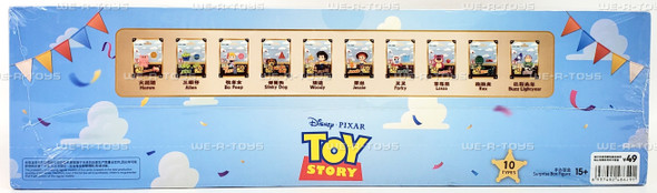 Miniso Disney Pixar 30 Years & Beyond Toy Story Surprise Box of 10 Figures 48649