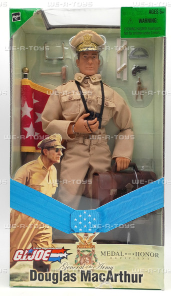 GI Joe General of the Army Douglas MacArthur Action Figure Hasbro 2003 #81936
