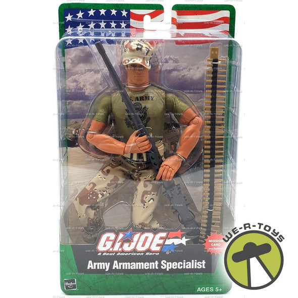 GI Joe Army Armament Specialist Action Figure 2003 Hasbro #81949