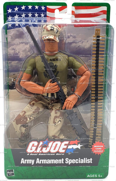 GI Joe Army Armament Specialist Action Figure 2003 Hasbro #81949