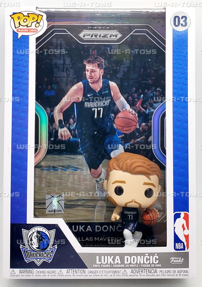 Funko POP NBA Trading Cards Luka Doncic 03 Vinyl Figure in Case