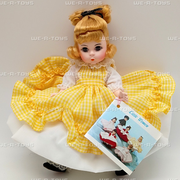 Madame Alexander Amy Doll #411 Little Women Collection Blonde in Yellow Dress