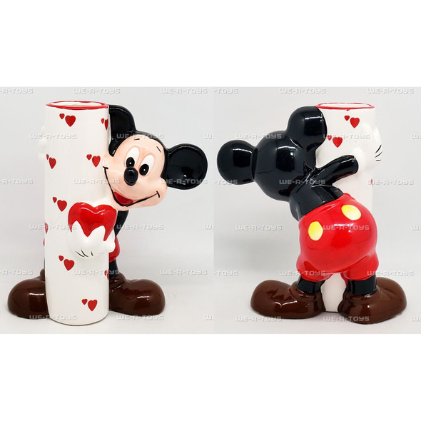 Disney Mickey Mouse Ceramic Vase by Applause 1988