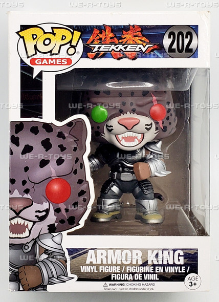 Funko POP Games Tekken Armor King 202 Vinyl Figure