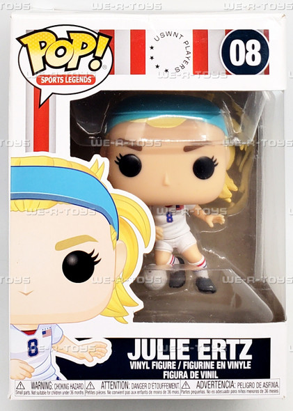 Funko POP Sports Legends USWNT Julie Ertz 08 Vinyl Figure 49136