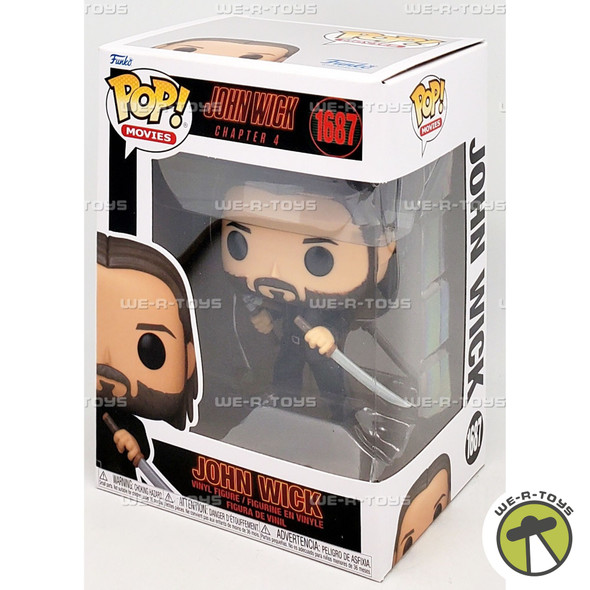 Funko POP Movies John Wick Chapter 4 John Wick 1687 Vinyl Figure 76103