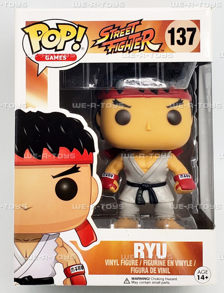 Funko POP Games Street Fighter Ryu 137 Vinyl Figure 11654