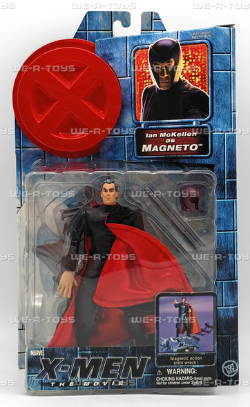 Marvel X-Men The Movie Ian McKellan as Magneto Action Figure 49258 Toy Biz 2000