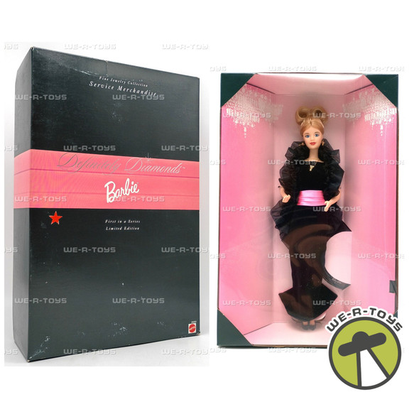 Definitely Diamonds Barbie Doll Fine Jewelry Collection Service Merchandise 1998