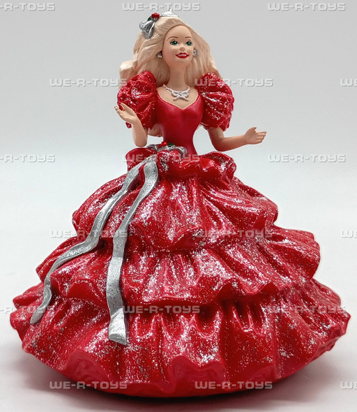 Happy Holidays Barbie 1988 Hallmark Ornament 1996 Collectors Club QXC4181