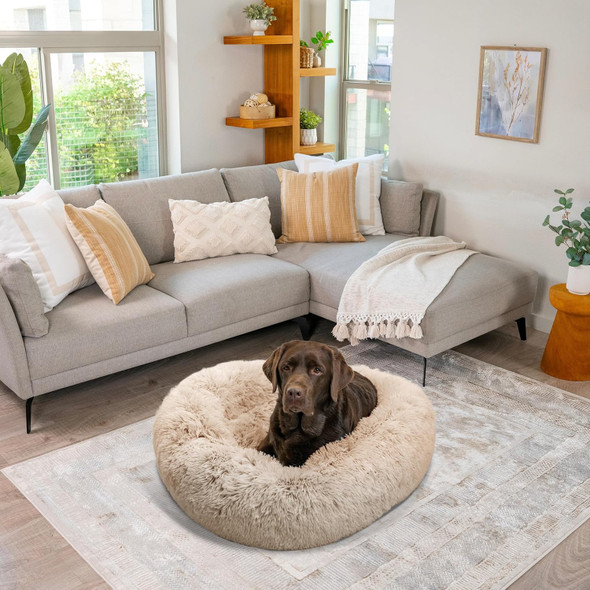 Best Friends by Sheri The Original Calming Donut Dog Bed Large (36" x 36")