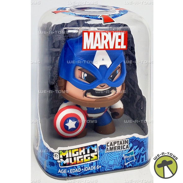 Marvel Mighty Muggs Captain America #1 2017 Hasbro E2163