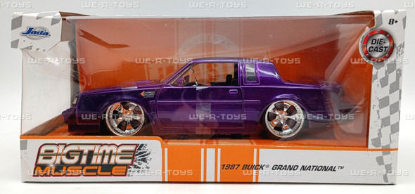 Bigtime Muscle 1987 Buick Grand National Purple Vehicle Jada Toys 2021 #32698