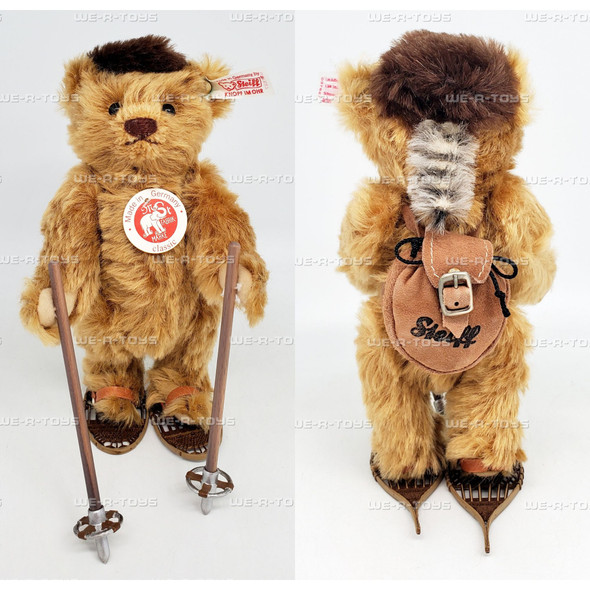 Teddy Bear with Snowshoes Steiff Bear 03762