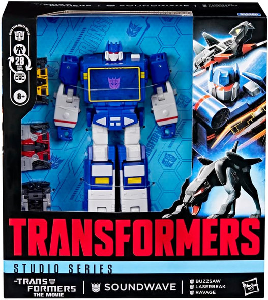 Transformers Studio Series 86 The Transformers The Movie Leader Class Soundwave