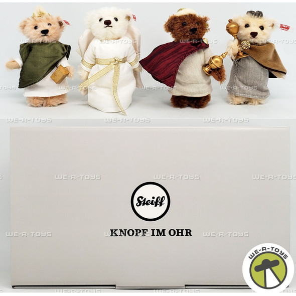 Steiff Nativity Scene 4 Piece Bear Set 00672