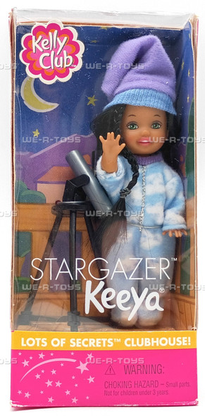 Stargazer Keeya Barbie Doll Kelly Club African American 2001 Mattel 53473