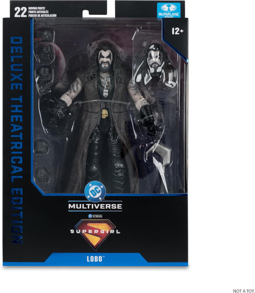 DC Multiverse Deluxe Theatrical Edition Wave 4 Supergirl Movie Lobo Figure