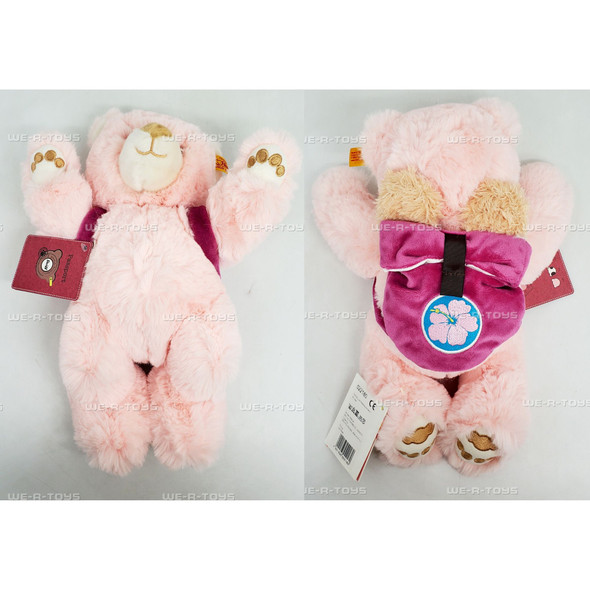 Steiff Around the World Passport Lula from Hawaii Pink Bear 02218