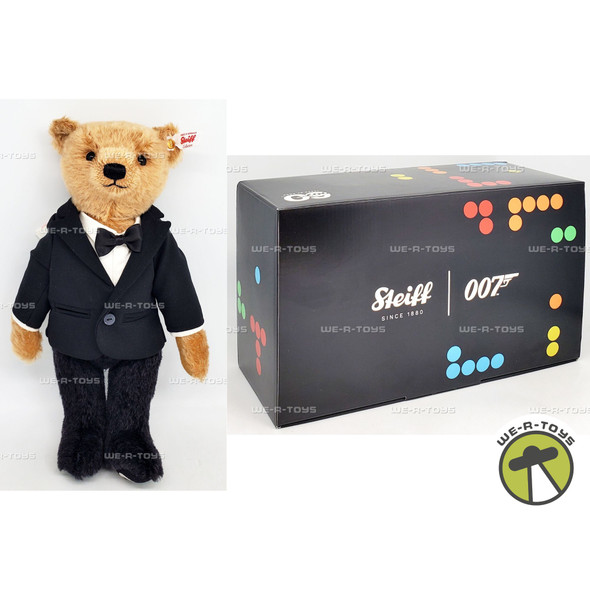 Steiff James Bond 60th Anniversary Teddy Bear 00760
