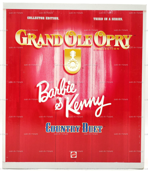 Grand Ole Opry Barbie & Kenny Dolls Country Duet Collector Edition Mattel #23498