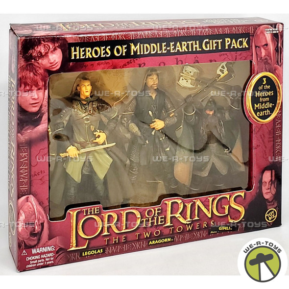 The Lord of the Rings Heroes of Middle Earth Figure Gift Pack 2004 Toy Biz 81461