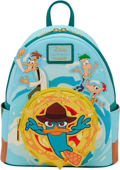 Phineas & Ferb Light-Up Mini-Backpack Loungefly