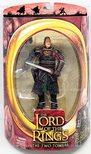 The Lord of the Rings King Theoden in Armor Action Figure 2003 Toy Biz 81173