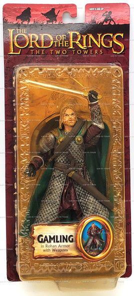 The Lord of the Rings Gamling Action Figure 2004 Toy Biz #81451