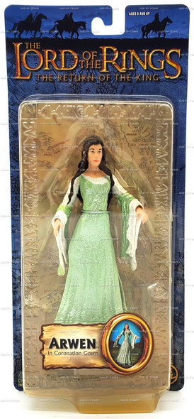Lord of The Rings Return of The King Arwen Coronation Gown Figure Toy Biz 81357