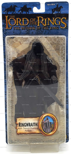 Lord of the Rings Sword-Slashing Ringwraith Action Figure 2004 Toy Biz #81363